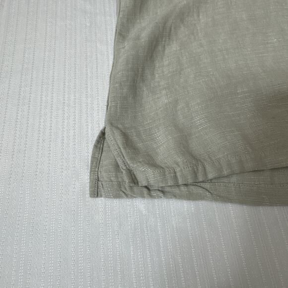 TASSO ELLA ISLAND Silk Linen Shirt Men’s XXL Short Sleeve Button Down - Picture 8 of 8